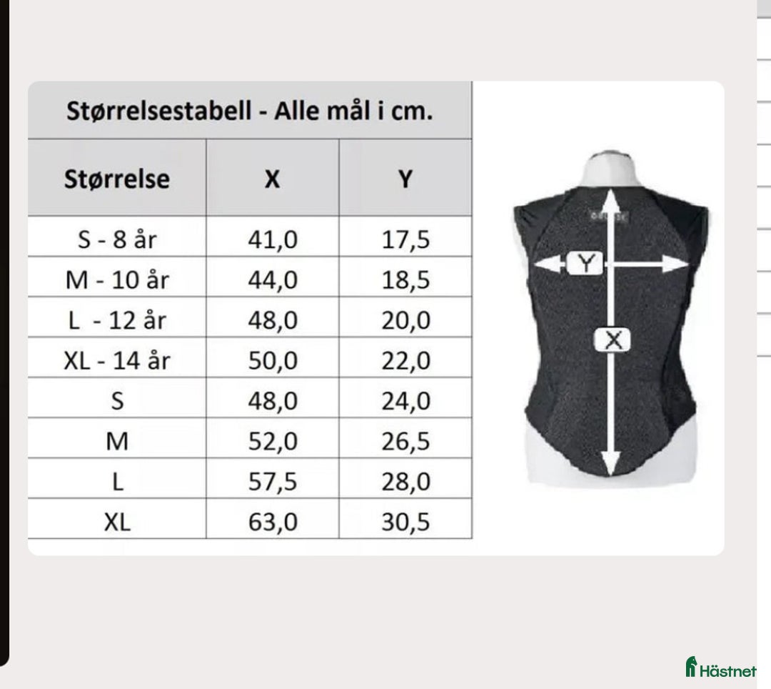 Säkerhetsvästar ryttarutrustning till salu: Säkerhetsväst Heimer Safe Light Vuxen storlek S  i Hanaskog - Annons 2