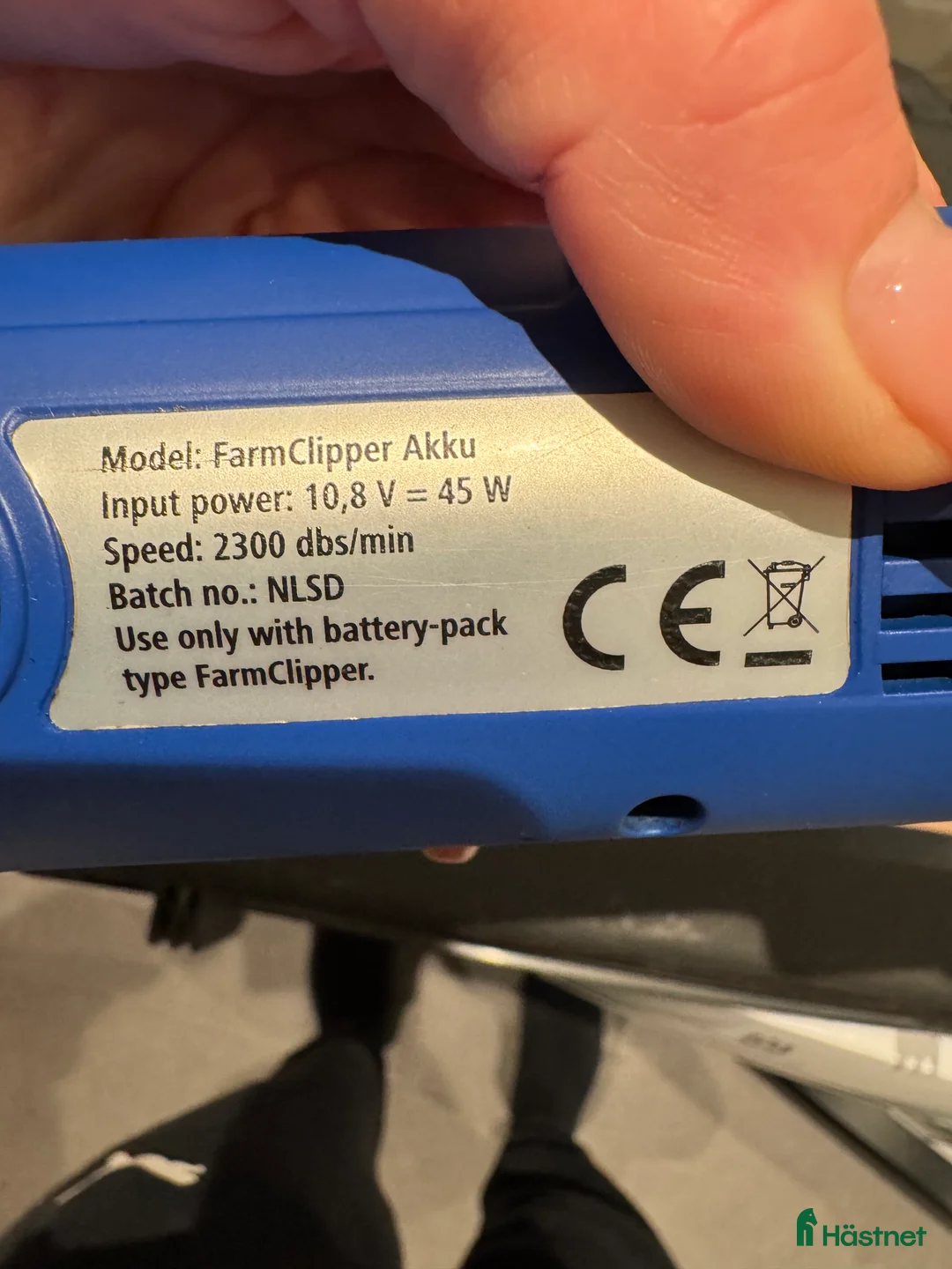 Övrig utrustning övrig utrustning till salu: FarmClipper Akku i Vederslöv - Annons 2