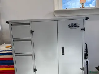 Övrig utrustning övrig utrustning till salu: Sadelskåp Alfako MIDI eco stål - Annons 17