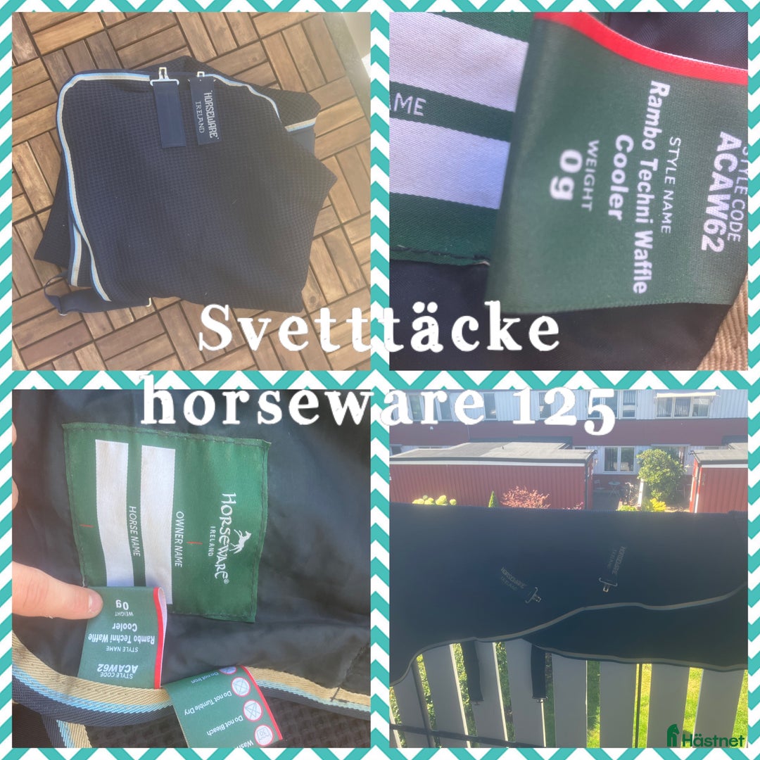 Täcken hästutrustning till salu: Svetttäcke säljes i Alingsås - Annons 1