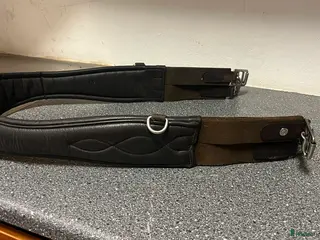 Sadeltillbehör hästutrustning Anatomisk lädergjord från HS 120 cm i Örby - Annons 9