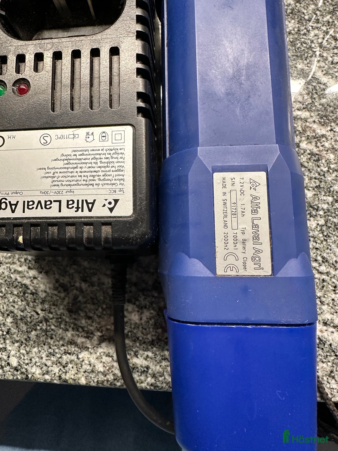 Övrig utrustning övrig utrustning till salu: Klippmaskin till häst, batteridriven Alfa Laval i Stockholm - Annons 2