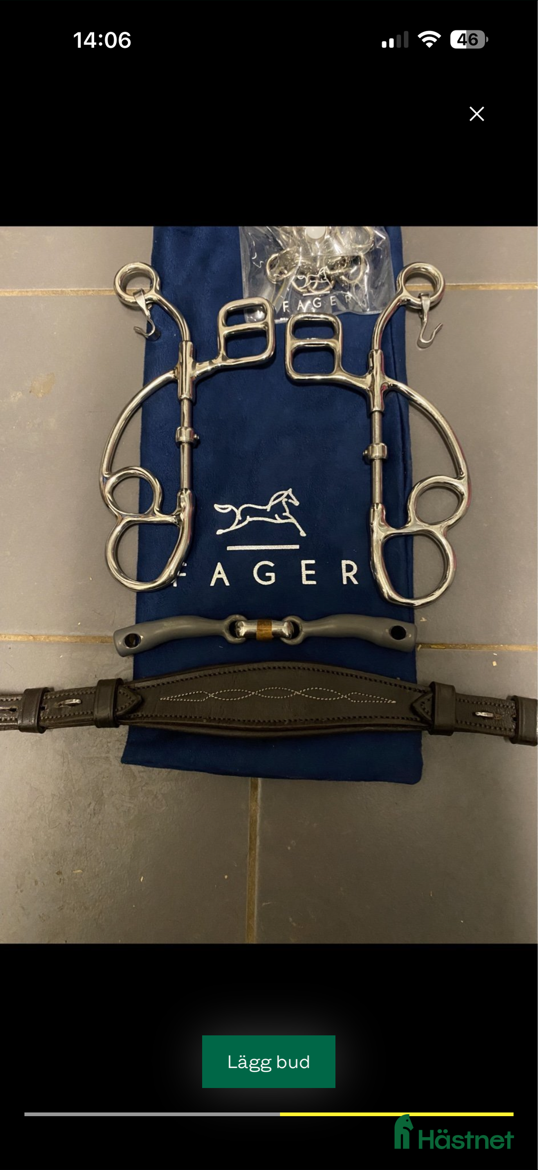 Bett hästutrustning till salu: Fager 12,5 kombinationsbett som nytt!  i Sala - Annons 2