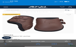 Benskydd hästutrustning till salu: Bruna benskydd  i Pålsboda - Bild 1