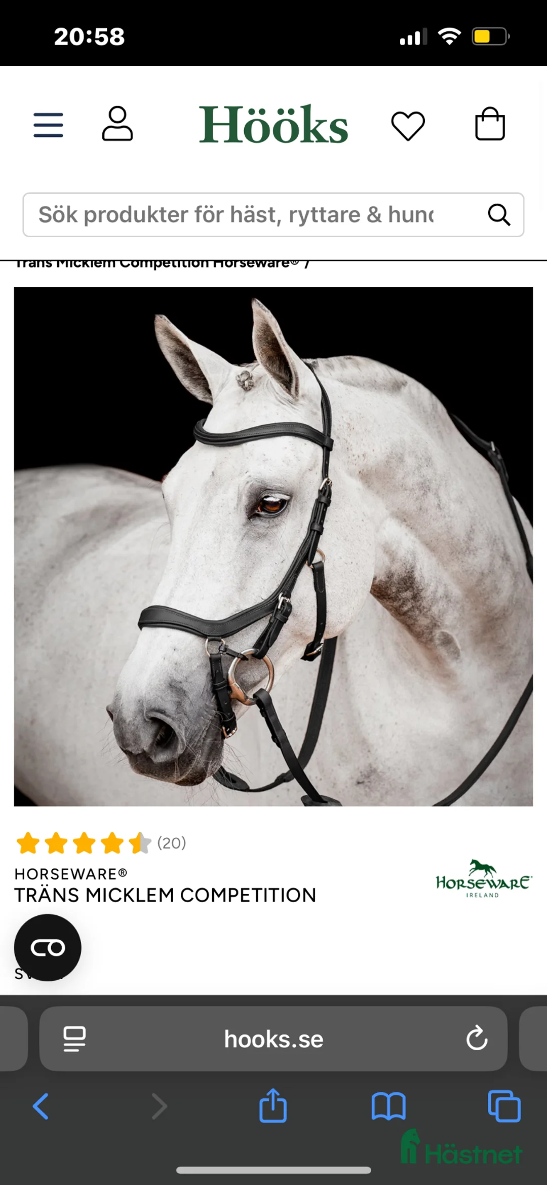 Träns hästutrustning till salu: Micklem competition träns - Annons 2