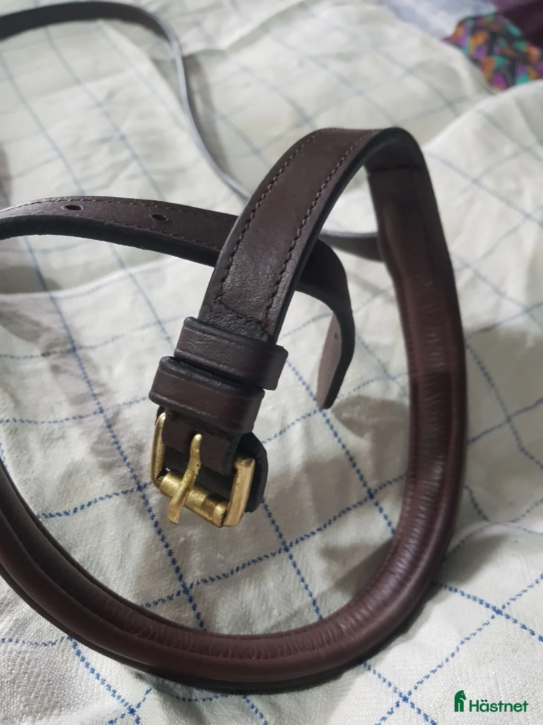 Träns hästutrustning till salu: Brun nosgrimma cob/full i Timrå - Annons 3