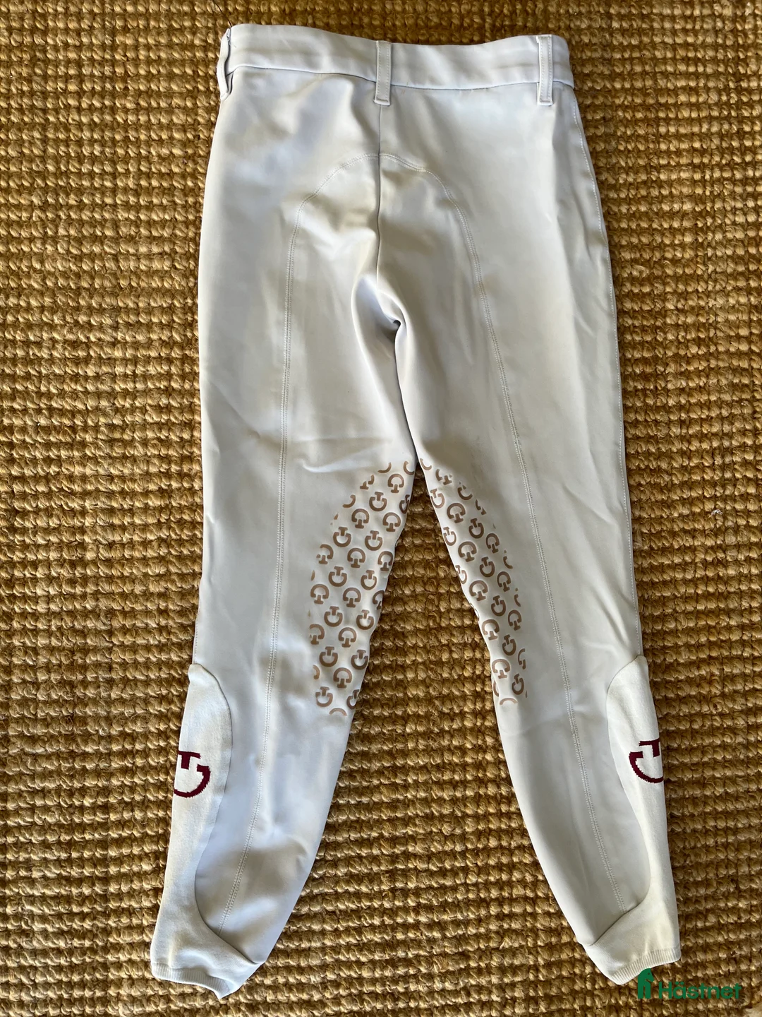 Ridbyxor ryttarutrustning till salu: CT vita ridbyxor junior 10år i Viken - Annons 3