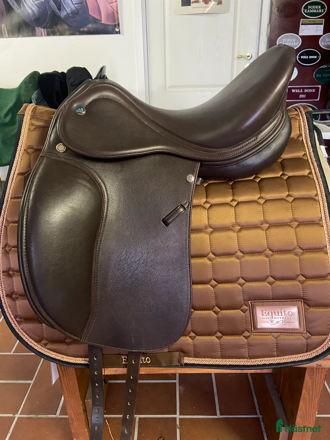 Sadlar hästutrustning till salu: Ny Prestige Lucky dressage i Blentarp - Annons 1