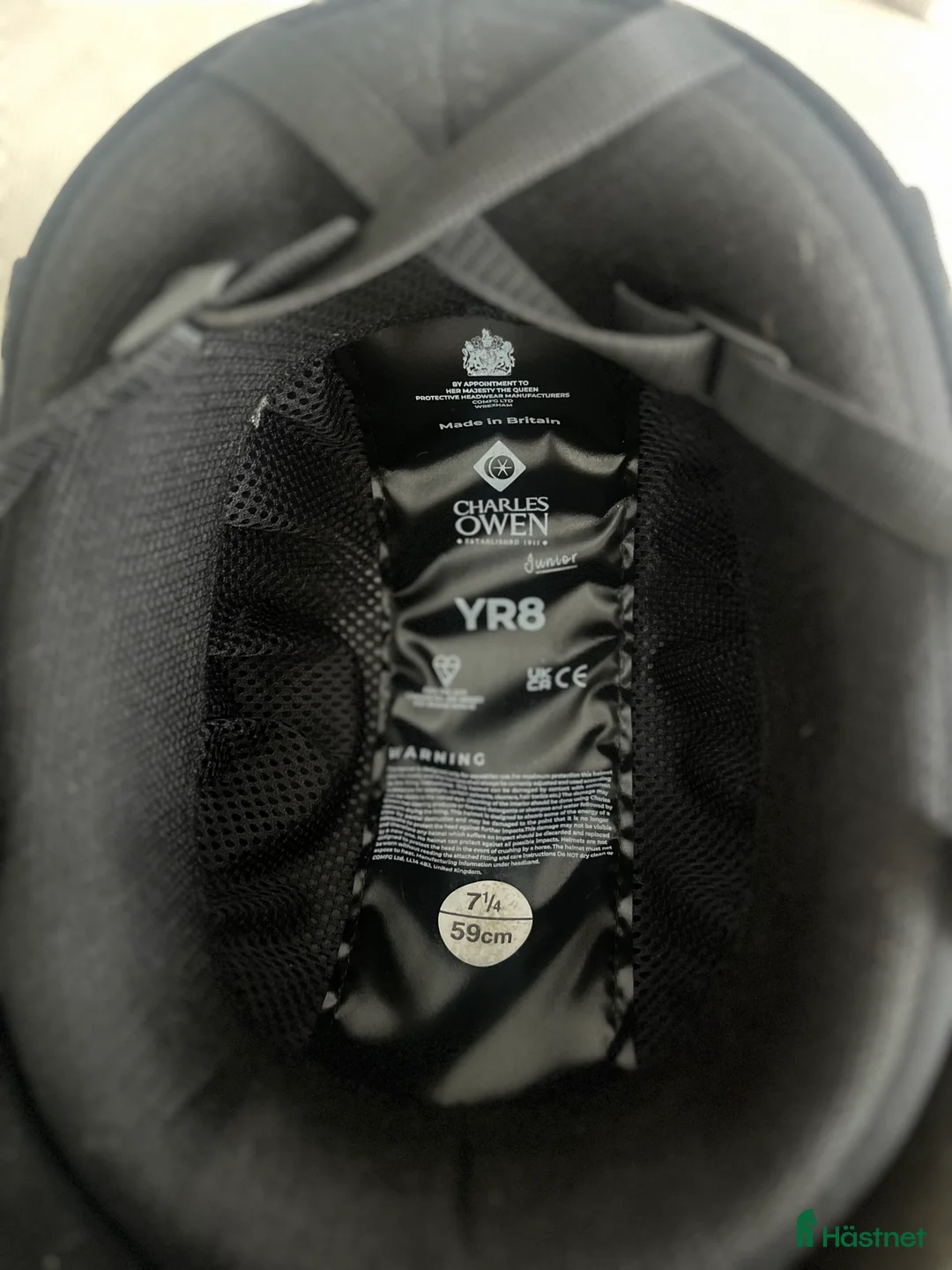 Hjälmar ryttarutrustning till salu: Charles Owen hjälm i Ås - Annons 3