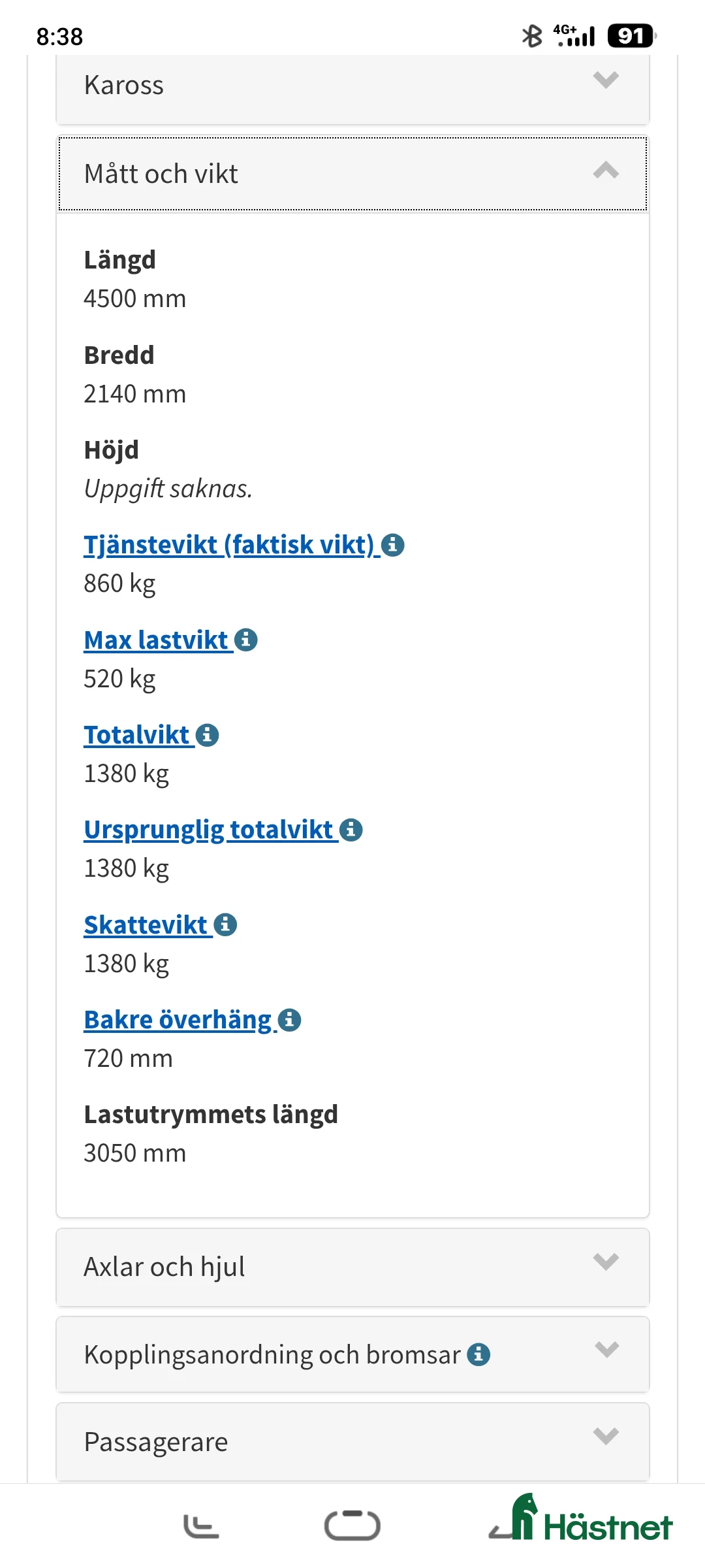 Hästtransporter  fordon & transport till salu: Cheval liberte  - Annons 6