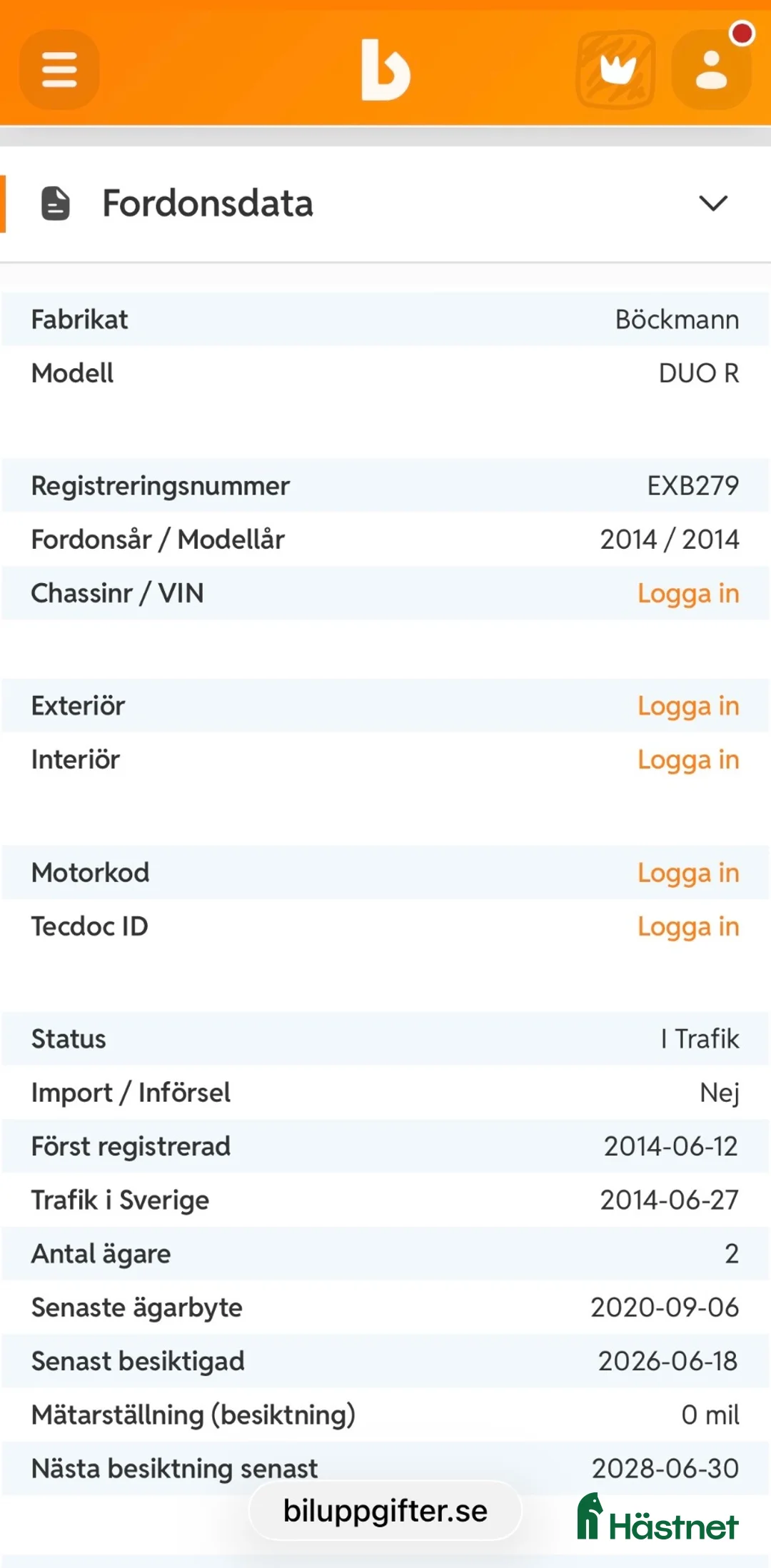 Hästtransporter  fordon & transport till salu: Otroligt fin Böckman Duo R - Annons 6