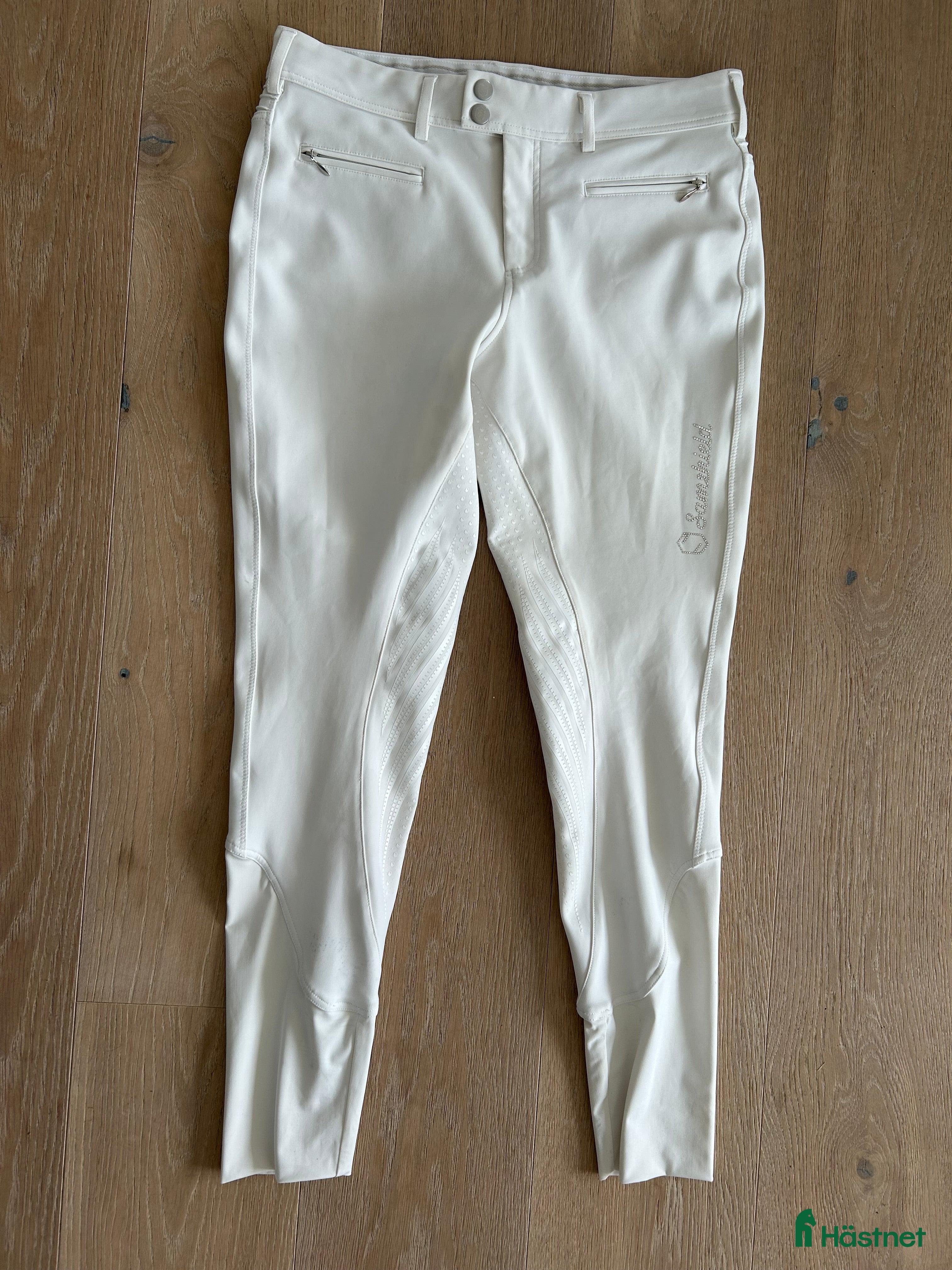 Ridbyxor ryttarutrustning till salu: Vita Samshield premium FR38/EU40 - Annons 2