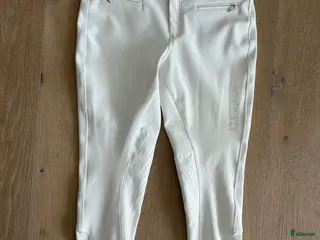 Ridbyxor ryttarutrustning till salu: Vita Samshield premium FR38/EU40 - Annons 2