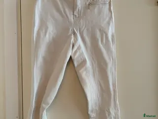 Ridbyxor ryttarutrustning till salu: Vita ridbyxor i Stockholm - Annons 3