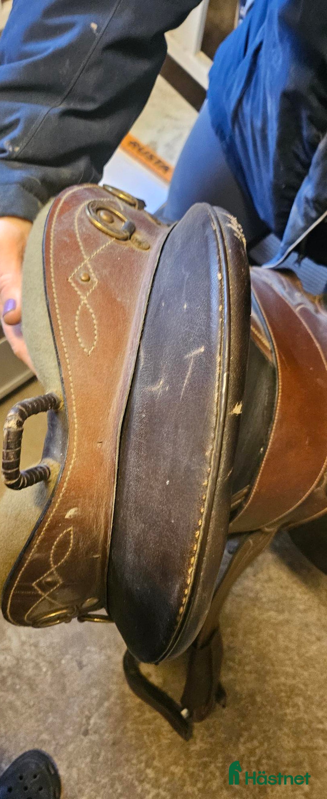 Sadlar hästutrustning till salu: Stocksadel Spansk i Läder - "Stock Rider" i Skurup - Annons 5