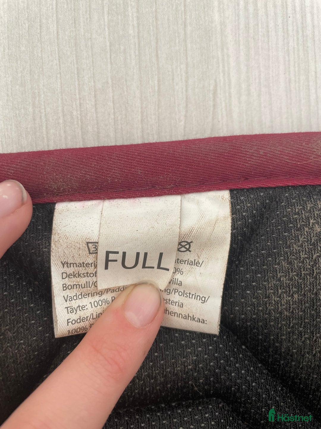 Schabrak & Vojlockar hästutrustning till salu: Hööks schabrak och huva till salu i Blentarp - Annons 5