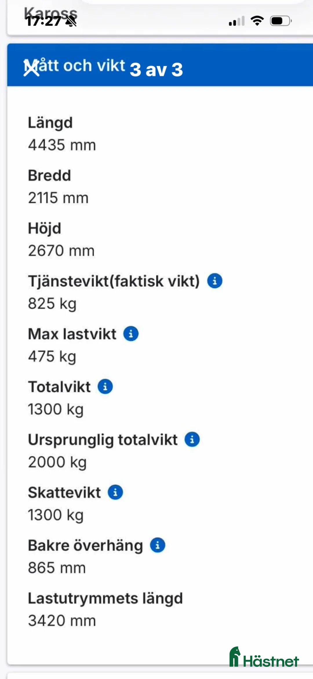 Hästtransporter  fordon & transport till salu: Cheval Liberté Gold 3 med hingstgaller i Ljungbyholm - Annons 3