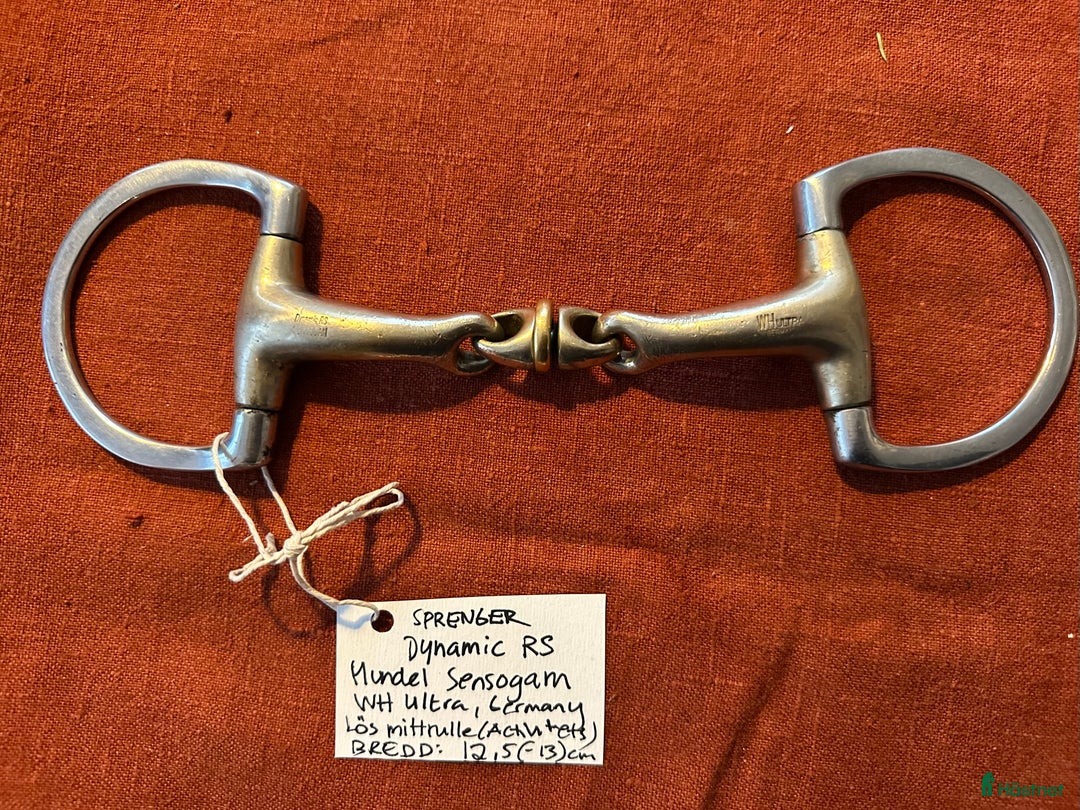 Bett hästutrustning till salu: Sprenger Dynamic RS Sensogam WH Ultra tredelat  i Vaxholm - Annons 1