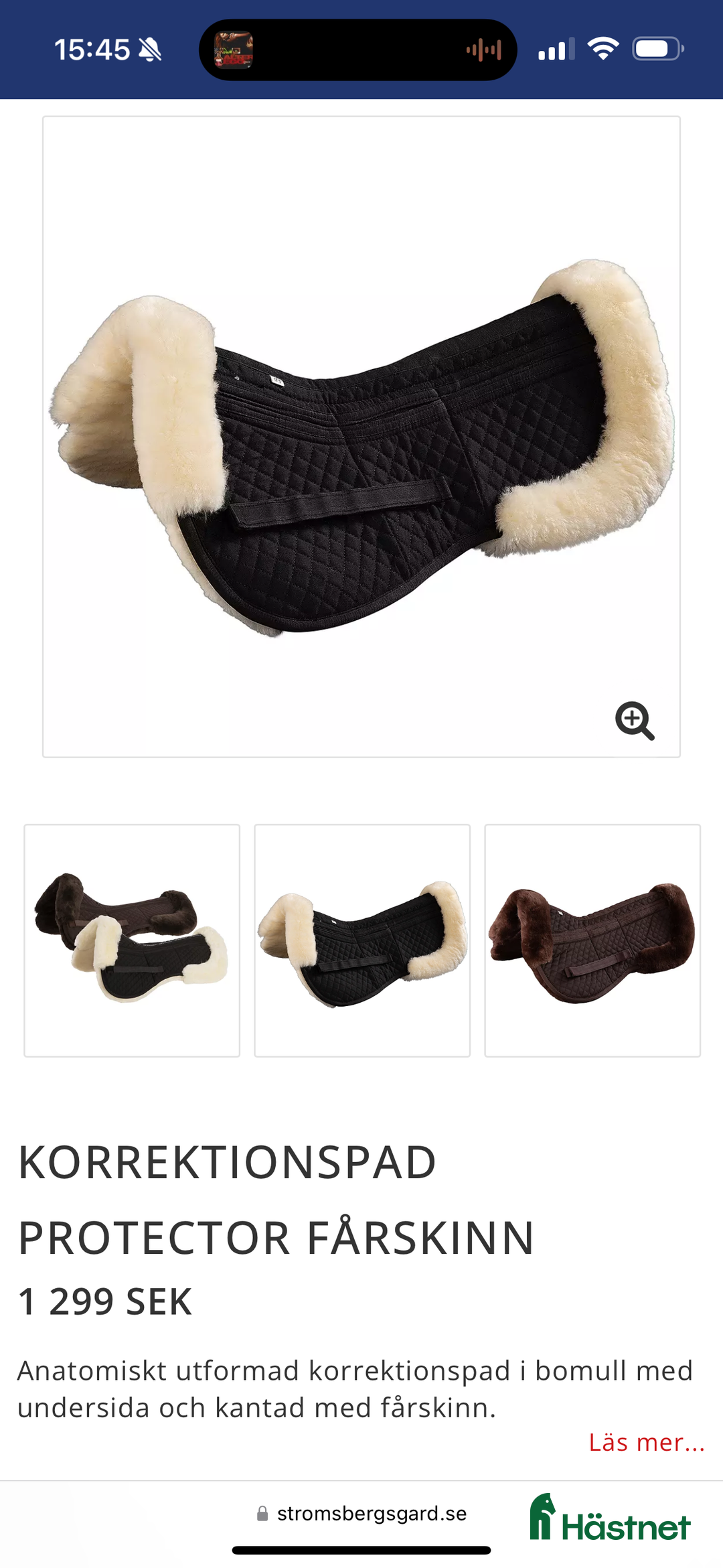 Sadeltillbehör hästutrustning till salu: Protector padd i Gävle - Annons 11