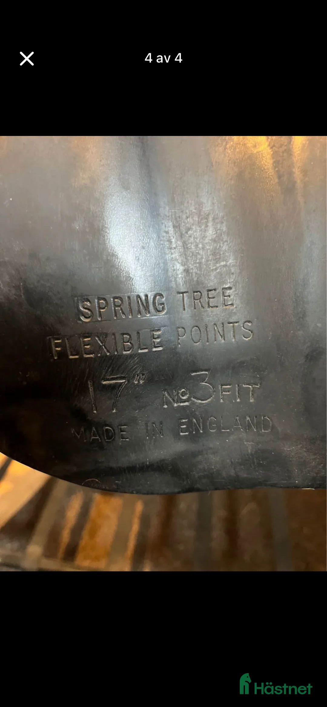 Sadlar hästutrustning till salu: Dressyrsadel 17” i Brunflo - Annons 4