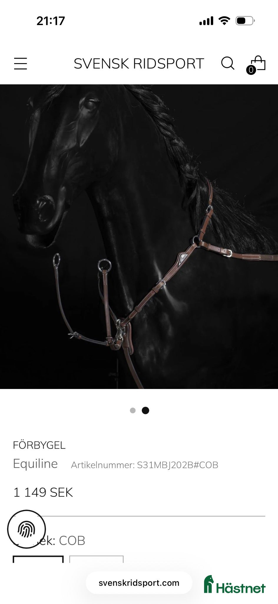 Övrig Hästutrustning hästutrustning Equiline förbygel  - Annons 16