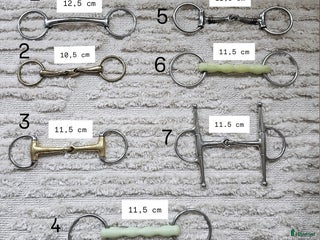 Bett hästutrustning till salu: Olika bett, 10,5 cm 11,5 cm 12,5 cm i Hägersten - Annons 8