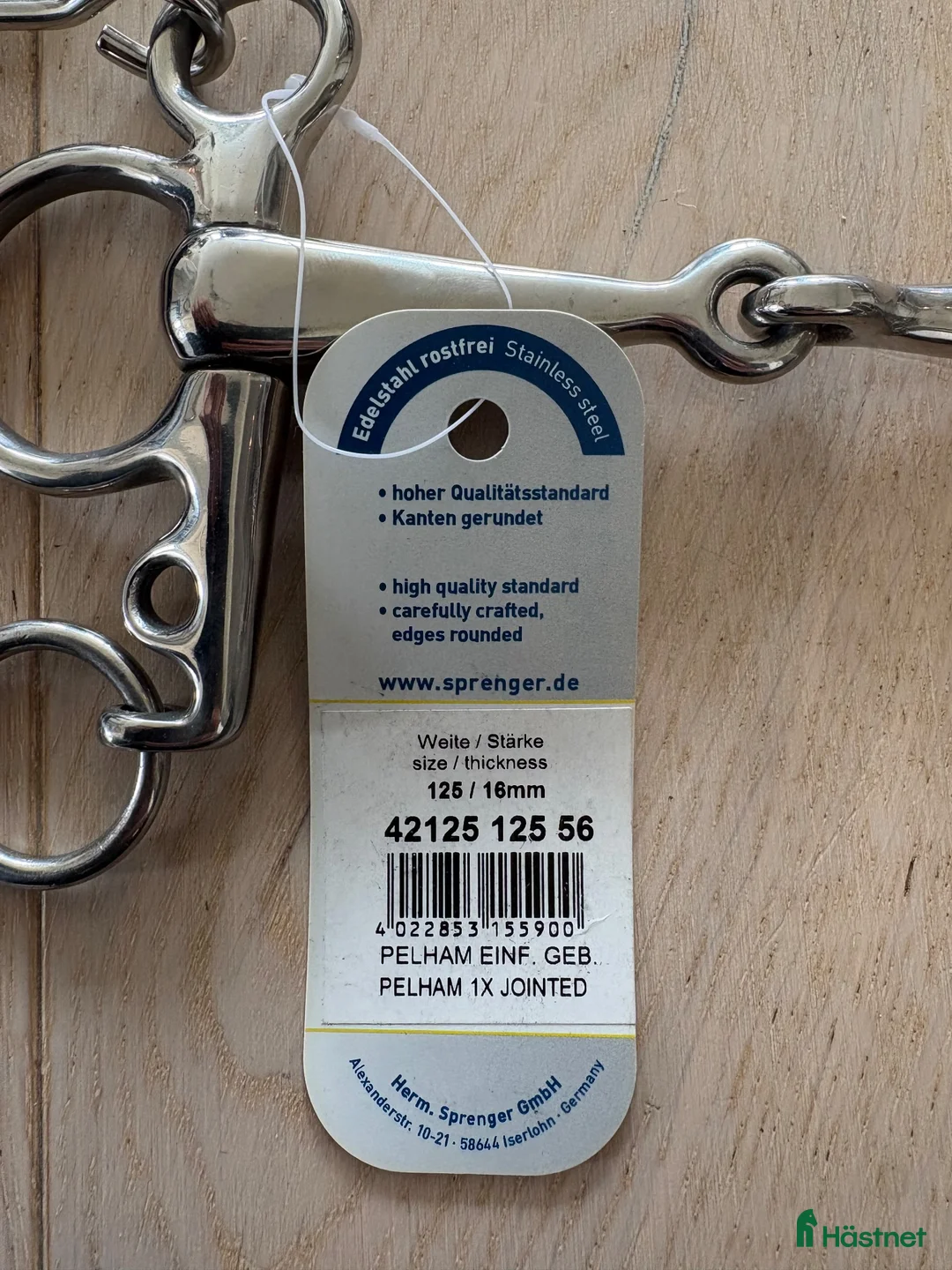 Bett hästutrustning till salu: Helt nytt Sprenger bett - Annons 3