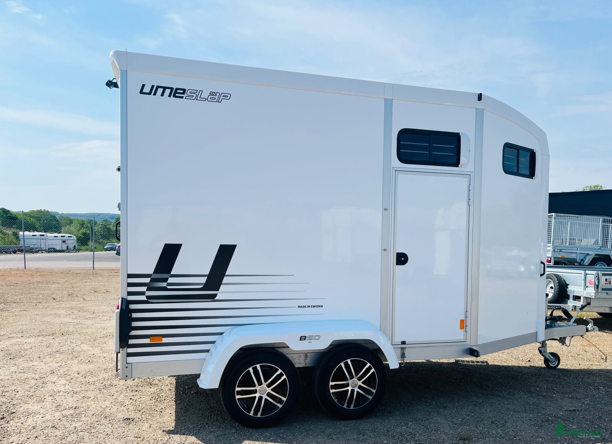 Hästtransporter  fordon & transport till salu: Nästan ny Umesläp B60 - Annons 1