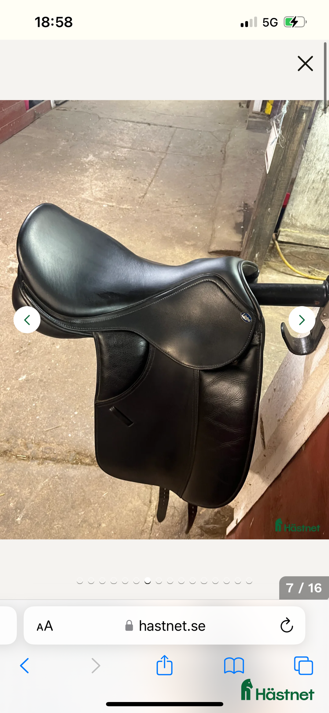 Sadlar hästutrustning till salu: Lippo Dressyrsadel som passar liten ryttare&ponny i Sollentuna - Annons 7