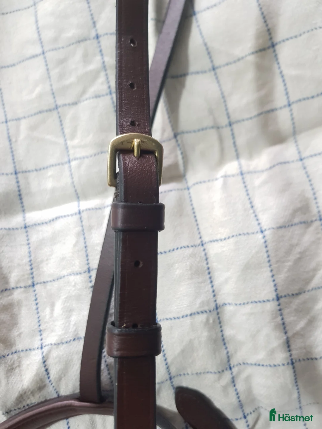 Träns hästutrustning till salu: Brun nosgrimma cob/full i Timrå - Annons 2