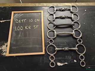 Bett hästutrustning till salu: Bett 10 cm gott skick! i Svärtinge - Annons 10