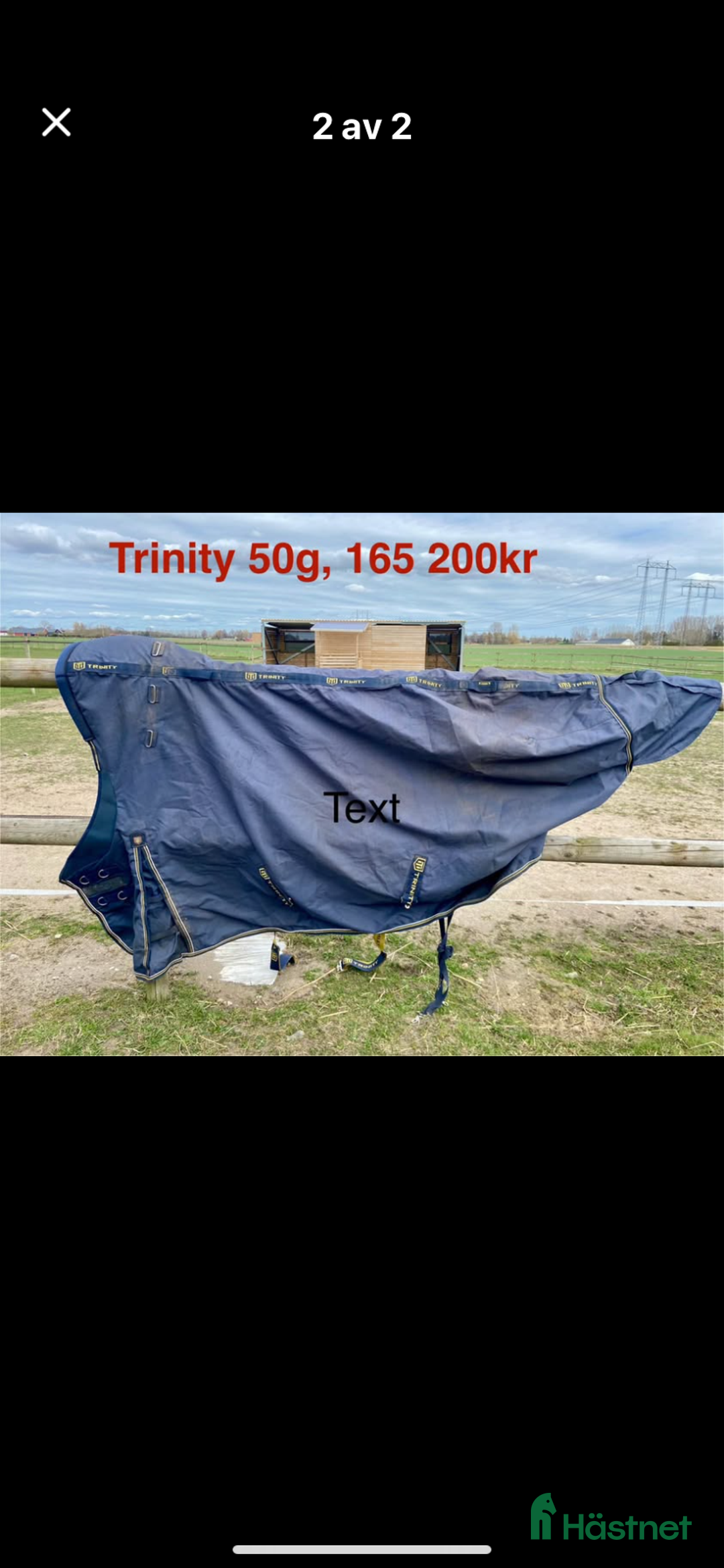 Täcken hästutrustning till salu: Täcken inför vintern i Dösjebro - Annons 1