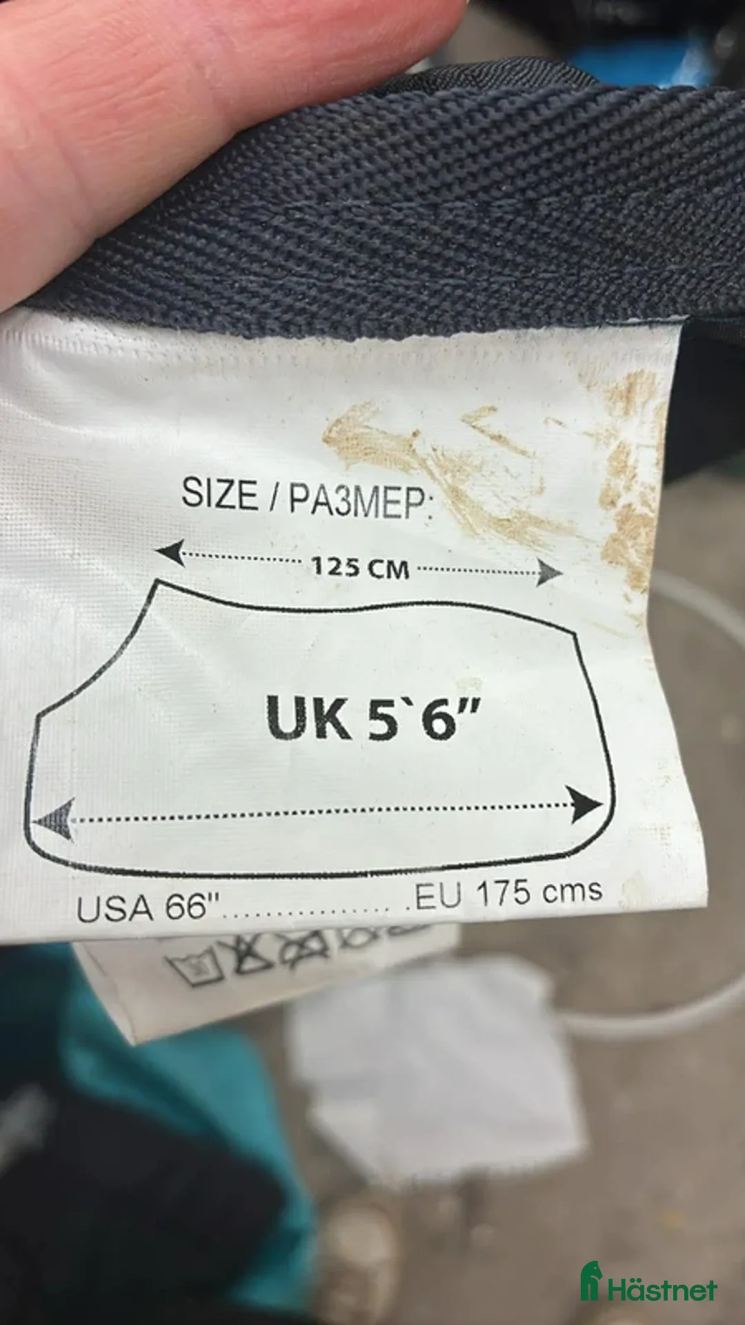 Täcken hästutrustning till salu: Kingsland stalltäcke 100 gram, stl 125 - Annons 2