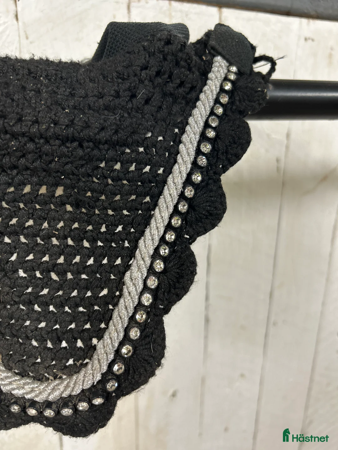 Övrig Hästutrustning hästutrustning till salu: Svart huva med bling diamanter i Trelleborg - Annons 2