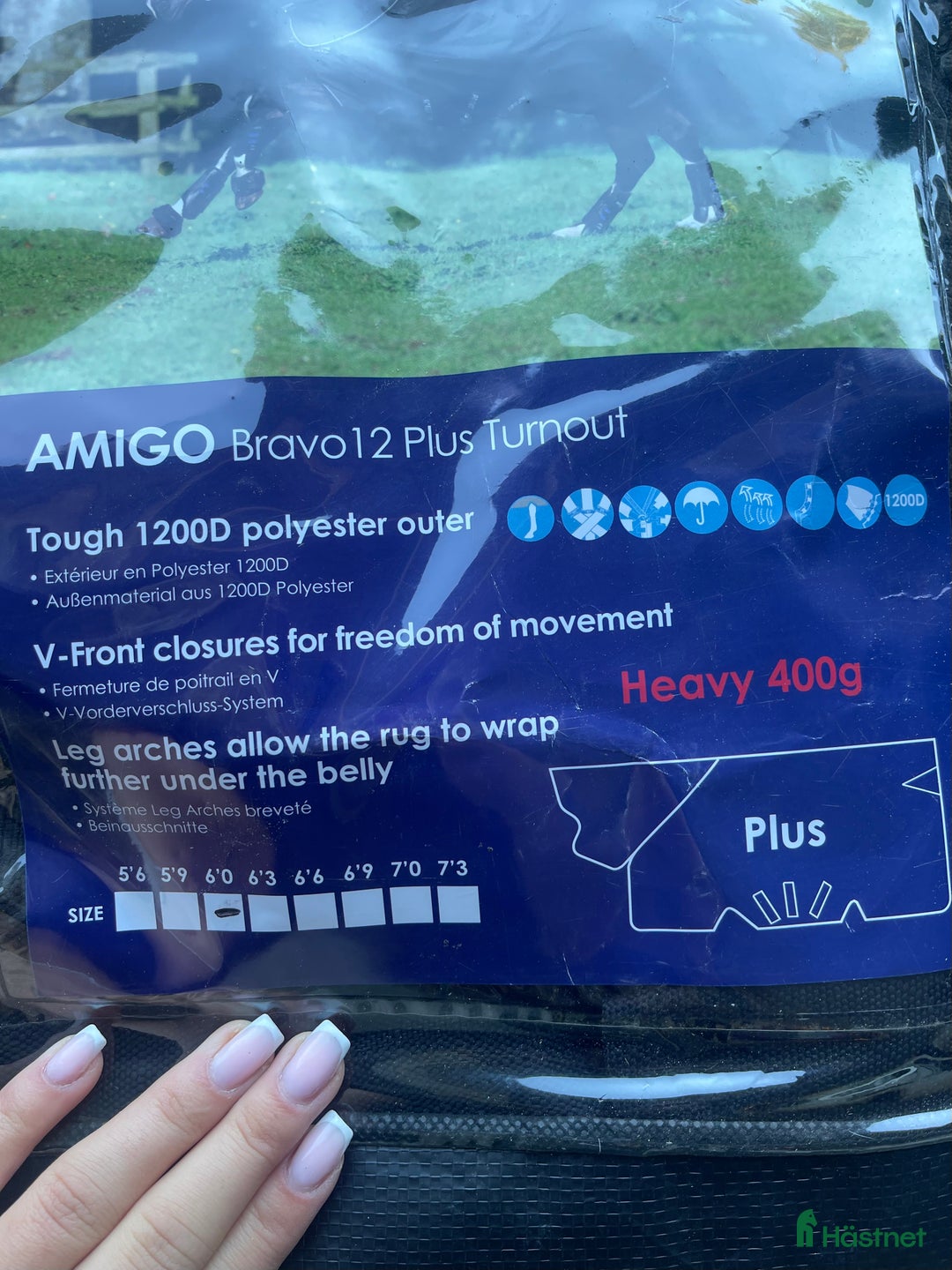 Täcken hästutrustning till salu: Vintertäcke  i Luleå - Annons 2