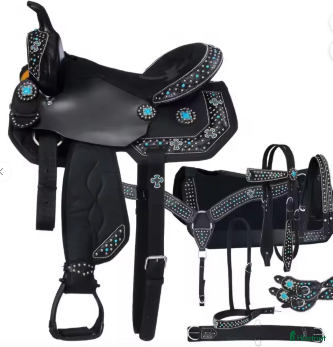 Sadlar hästutrustning till salu: En fantastisk westernsadel i Lidingö - Annons 1