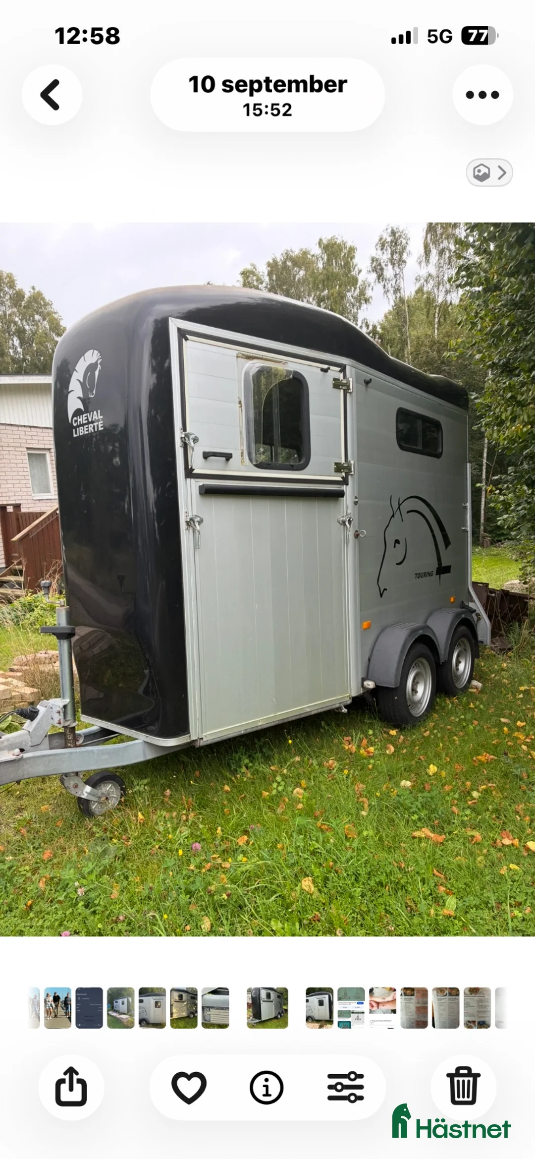 Hästtransporter  fordon & transport till salu: Cheval liberté touring one i Oskarshamn - Annons 2