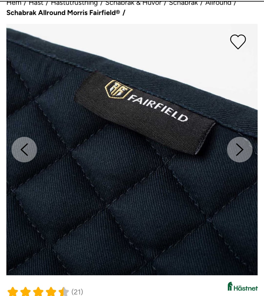 Schabrak & Vojlockar hästutrustning till salu: Schabrak  i Valbo - Annons 2