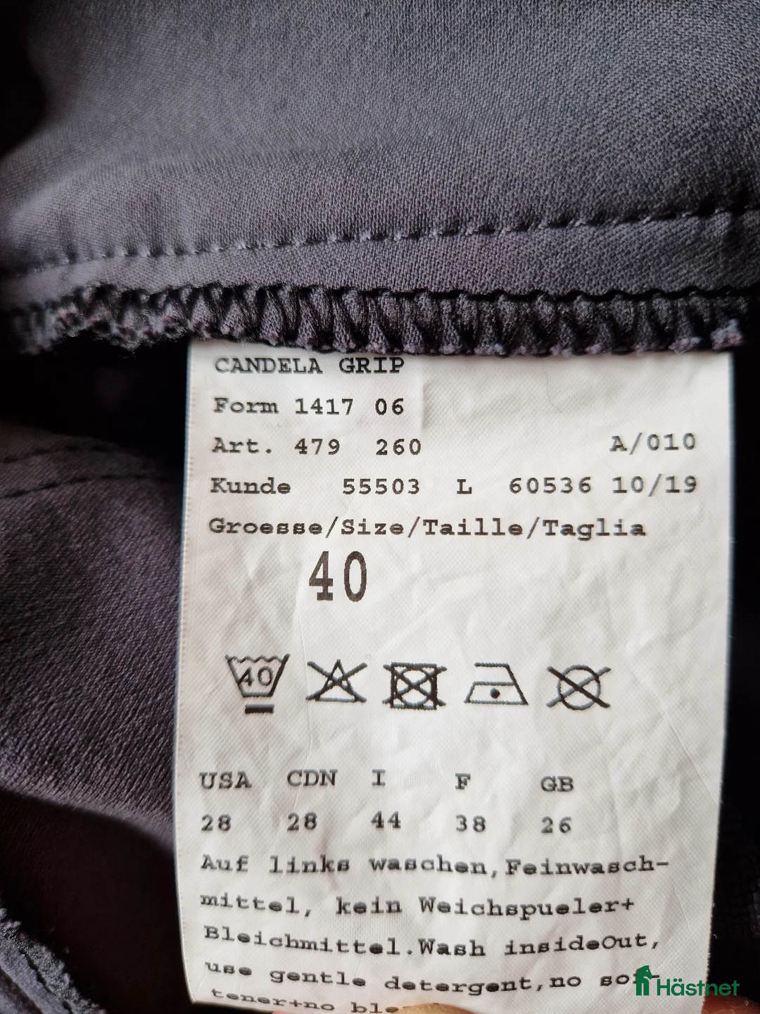 Ridbyxor ryttarutrustning till salu: Pikeur Candela grip - Annons 2