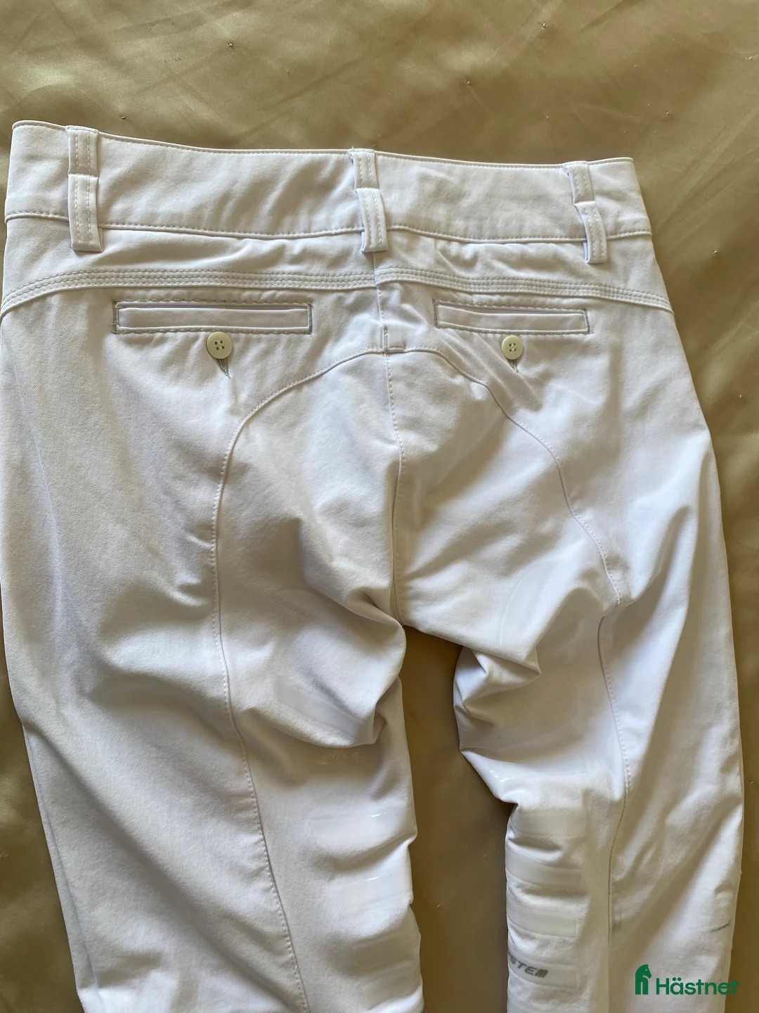 Ridbyxor ryttarutrustning till salu: Vita ridbyxor Animo i Helsingborg - Annons 2