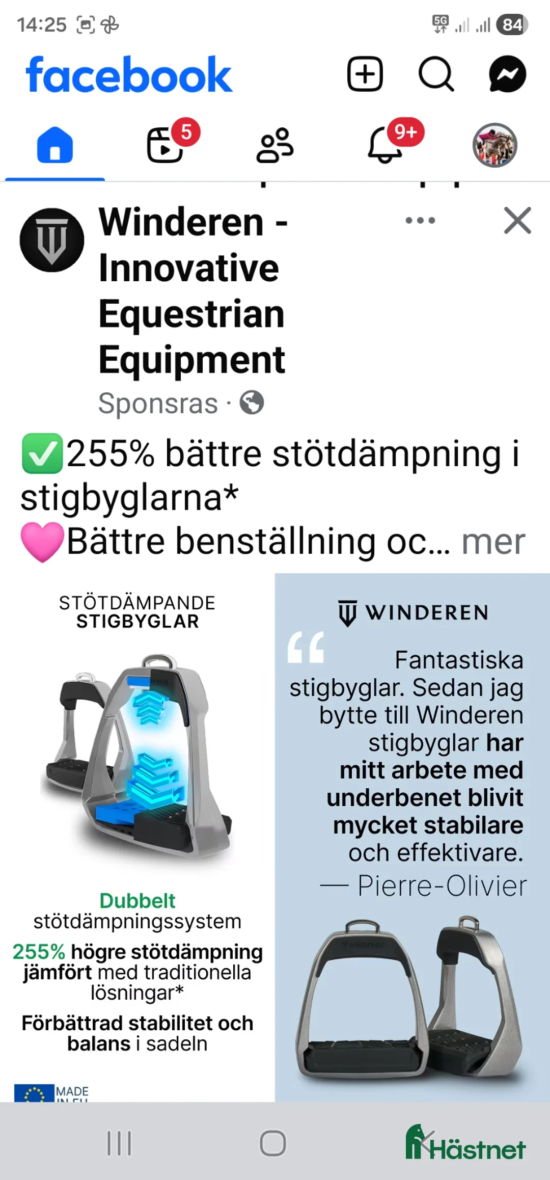 Stigbyglar hästutrustning till salu: Säkerhets stigbyglar equiline S1 och Winderen  - Annons 7