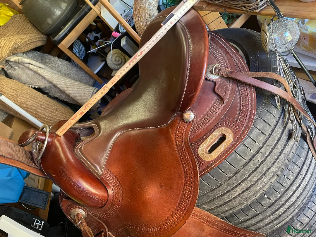Sadlar hästutrustning till salu: Freemax short westernsadel  - Annons 6