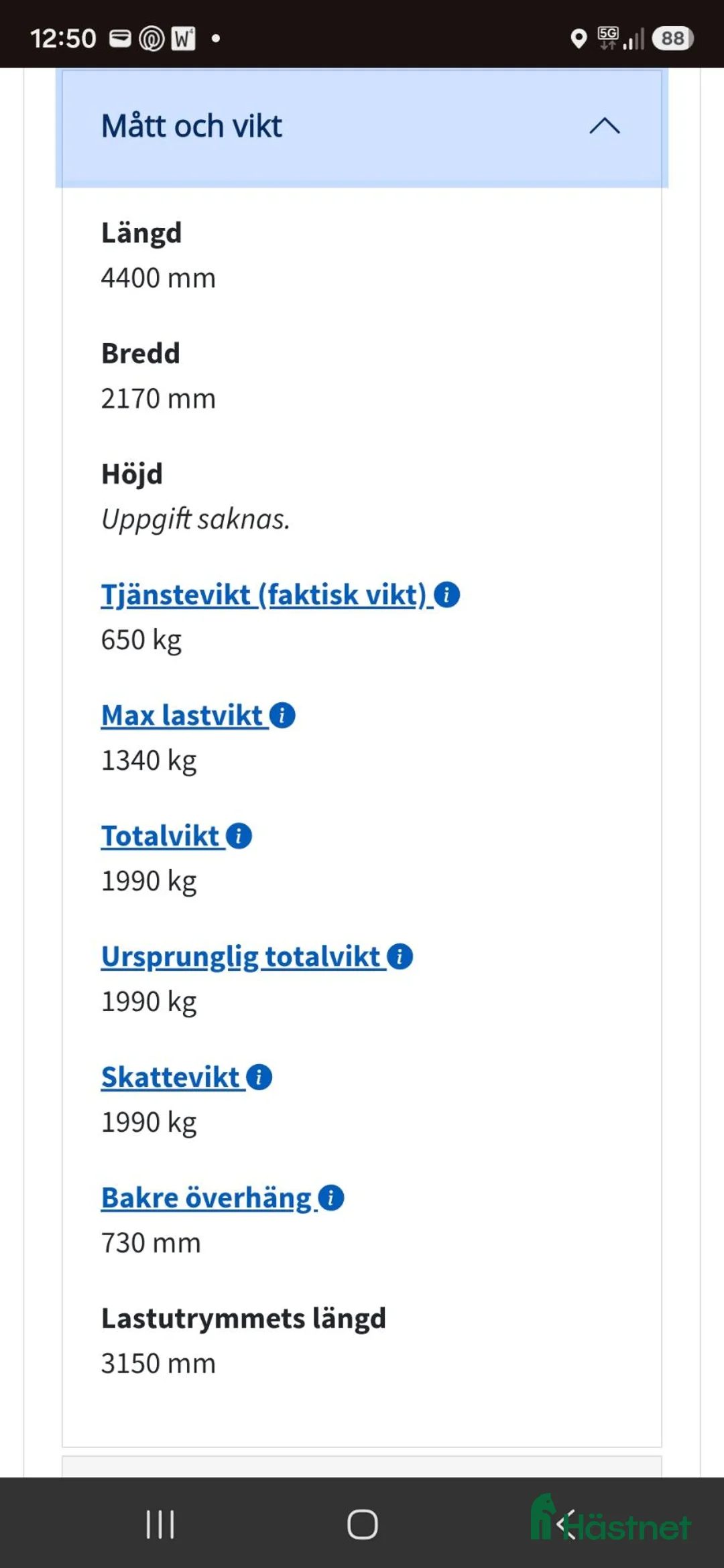 Hästtransporter  fordon & transport till salu: Umeåsläp A30 - Annons 2