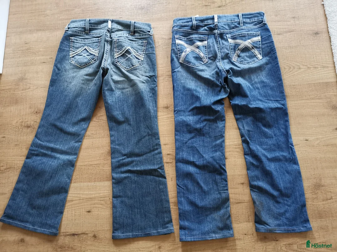 Ridbyxor ryttarutrustning till salu: Ariat jeans  - Annons 2