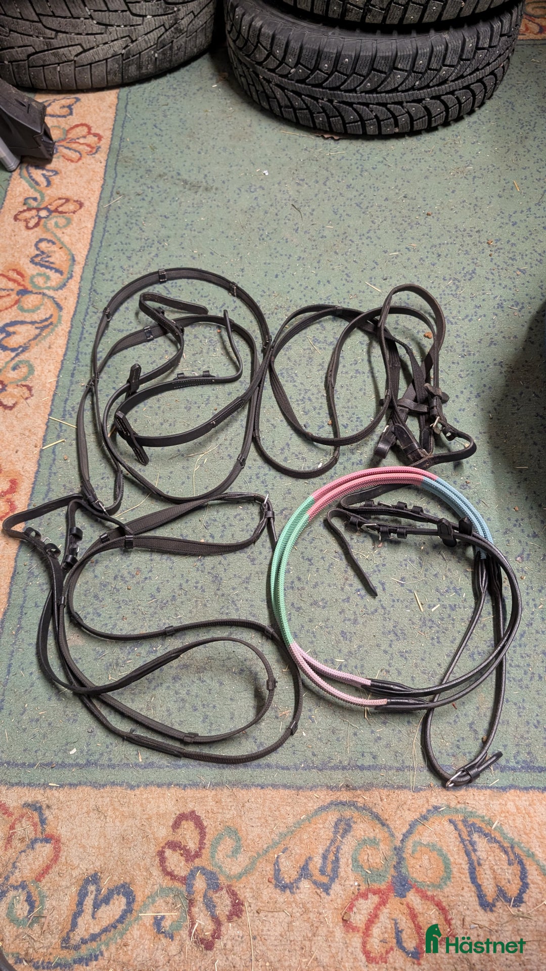 Träns hästutrustning till salu: Tyglar cob/full i Skepplanda - Annons 1