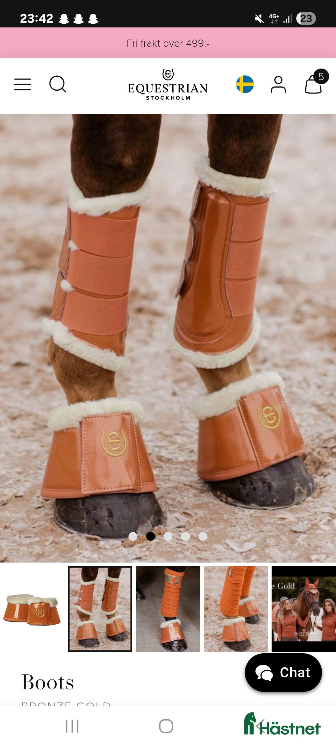 Benskydd hästutrustning till salu: Es skydd oanvända  i Ljusterö - Annons 2