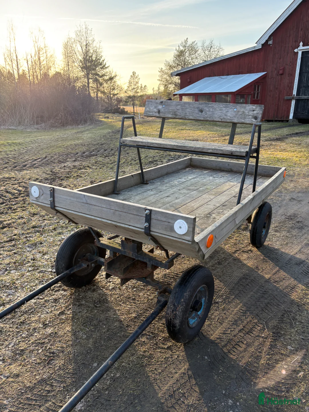 Körvagnar körning till salu: Flakvagn till ponny - Annons 1