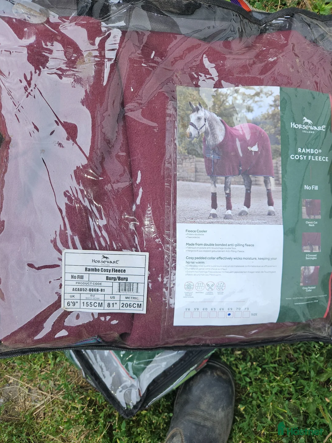 Täcken hästutrustning till salu: Täcken horseware, back on track, rambo  - Annons 10