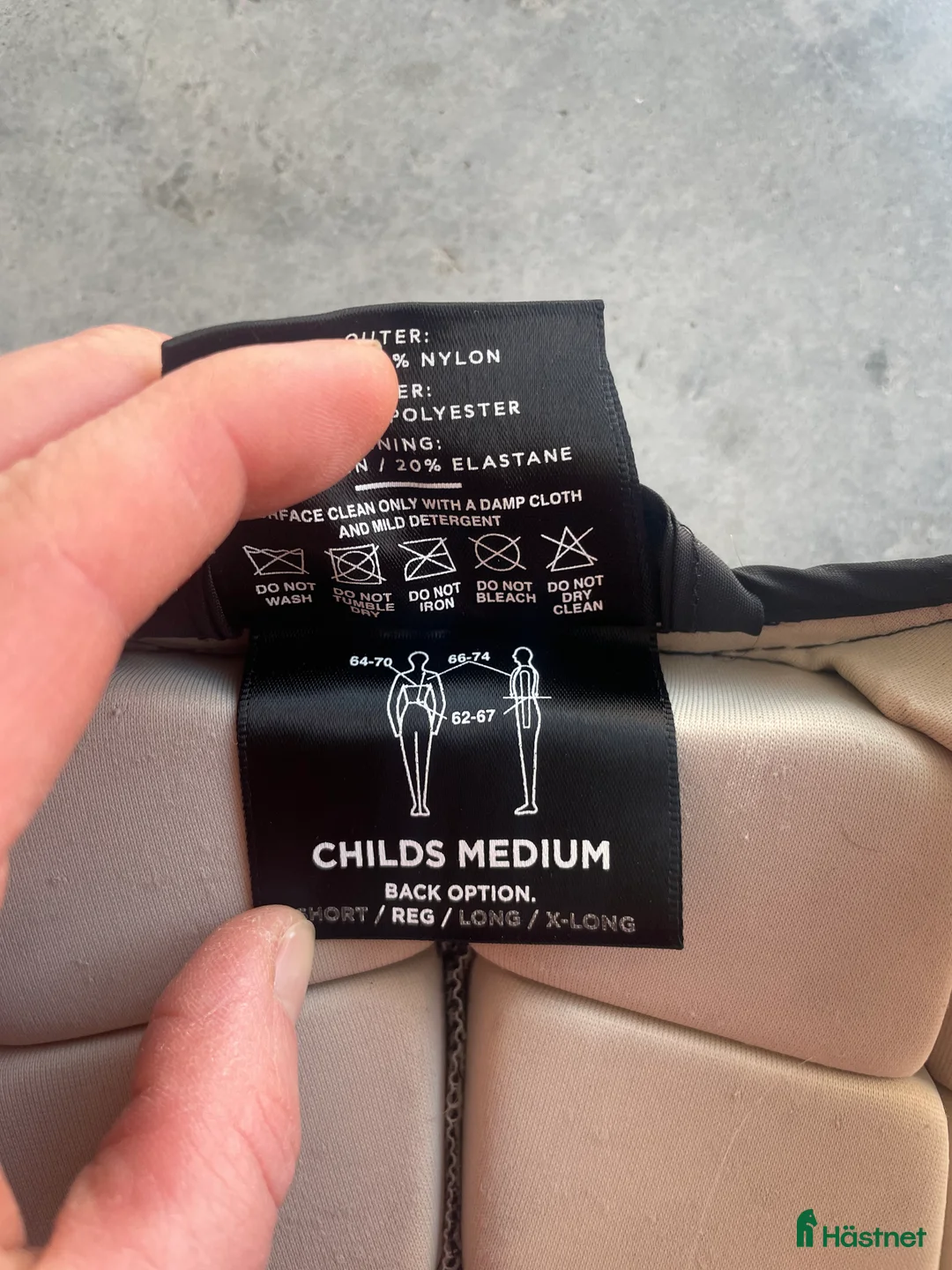 Säkerhetsvästar ryttarutrustning till salu: Racesafe child medium, regular - Annons 5