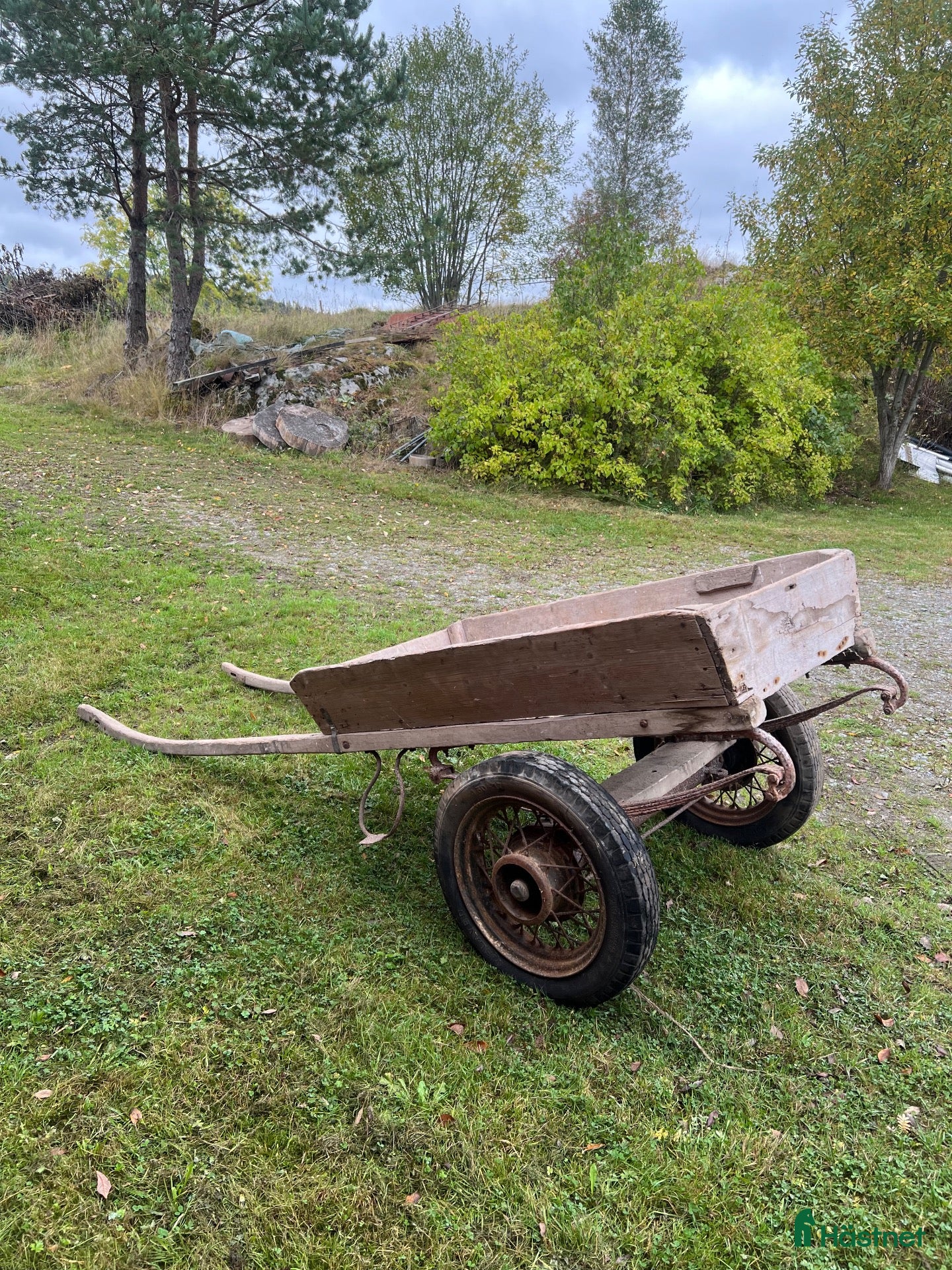 Körvagnar körning till salu: Äldre hästvagn  - Annons 1